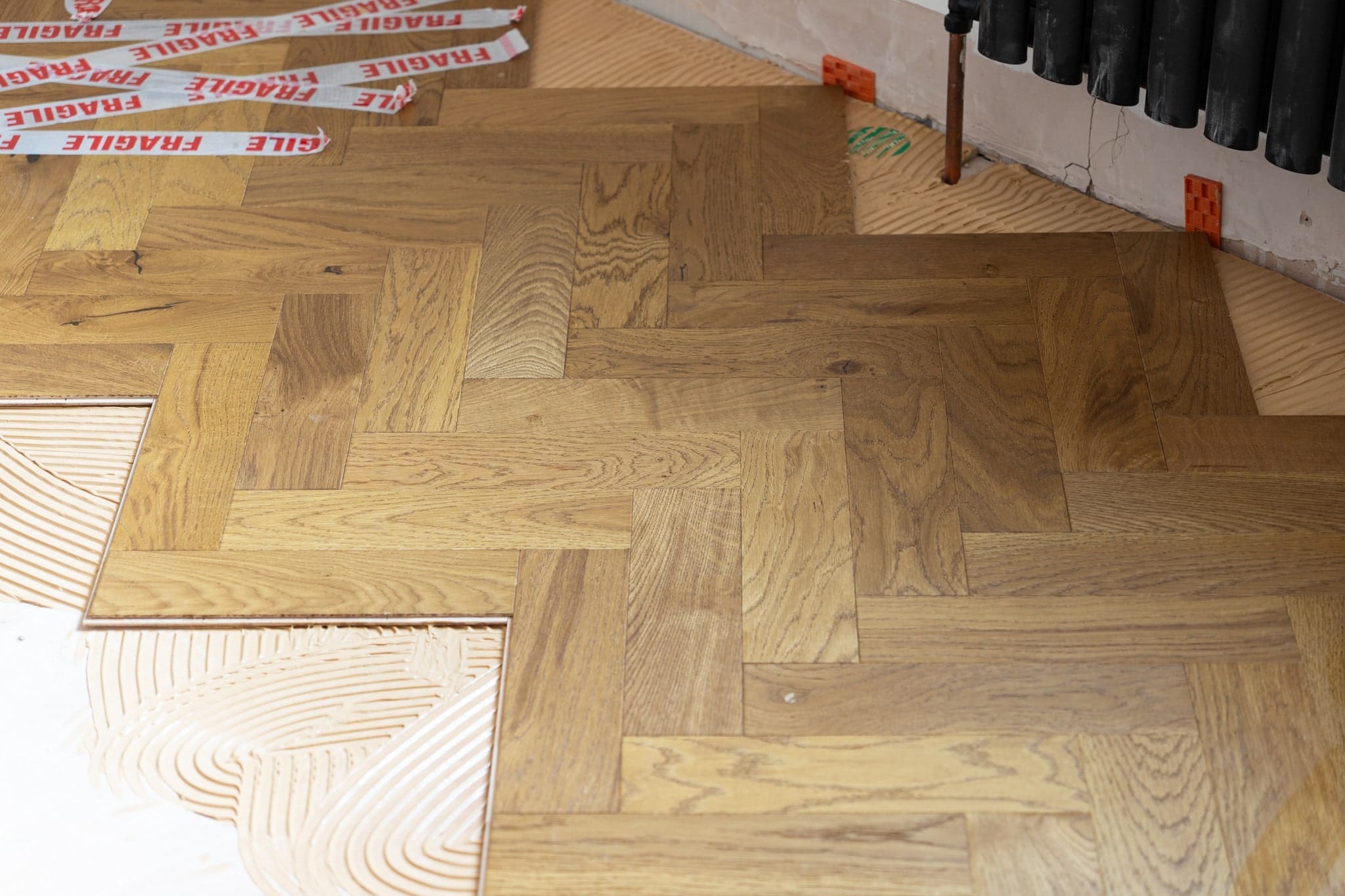 Glue-Down Method Flooring Installation
